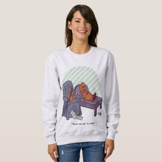 Major Loser Women's Ash Sweatshirt (Vorne ganz)