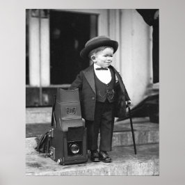 Major Mite, 1922. Vintages Foto Poster
