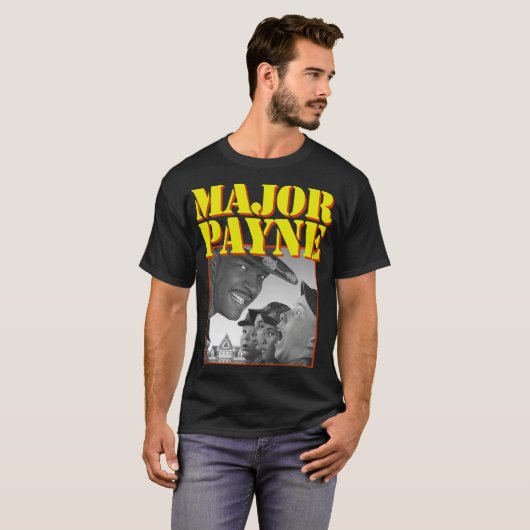 Major Payne Retro funny T-Shirt (Vorne ganz)