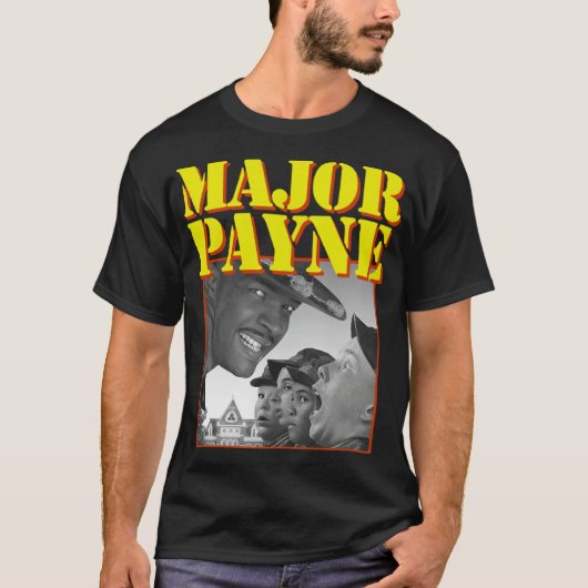 Major Payne Retro lustig T-Shirt (Vorderseite)