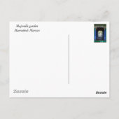 Majorelle Garden Postkarte (Rückseite)