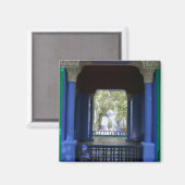 Majorelle Marrakesh Magnet (Vorderseite/Rückseite)