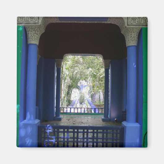 Majorelle Marrakesh Magnet (Vorne)