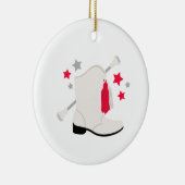 Majorette Boot Keramik Ornament (Rechts)