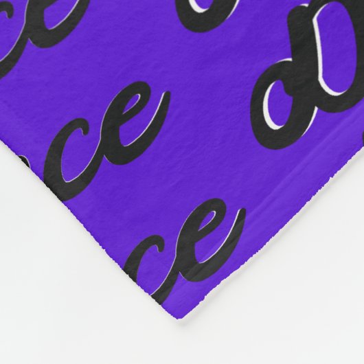 Majorette/Dancer Fleece Blanket Violet (Ecke)