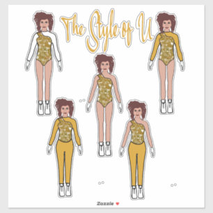 Majorette / Dancer Quick Change Stickers ( Shine ) Aufkleber