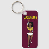 Majorette/Dancer Schlüsselanhänger Maroon Gold Eag (Vorderseite)