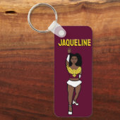 Majorette/Dancer Schlüsselanhänger Maroon Gold Eag (Vorderseite)