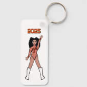 Majorette/Dancer Schlüsselanhänger Orange Hornet B (Rückseite)