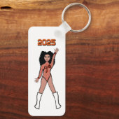 Majorette/Dancer Schlüsselanhänger Orange Hornet B (Rückseite)