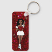 Majorette/Dancer Schlüsselanhänger Red Spark (Rückseite)
