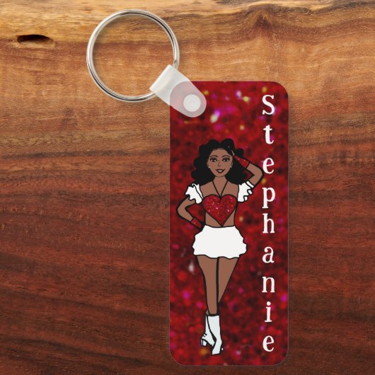 Majorette/Dancer Schlüsselanhänger Red Spark (Vorderseite)