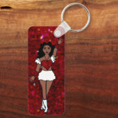 Majorette/Dancer Schlüsselanhänger Red Spark (Rückseite)