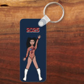 Majorette/Dancer Schlüsselanhänger Rotes Hornet B (Rückseite)