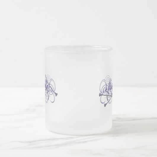 Majorette Mattglastasse (Mittel)