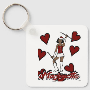 Majorette Schlüsselanhänger/Rot Schlüsselanhänger