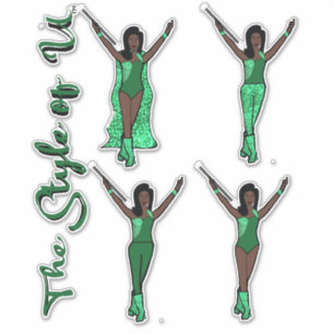 Majorette Sparkle Stickers (Apple) Aufkleber