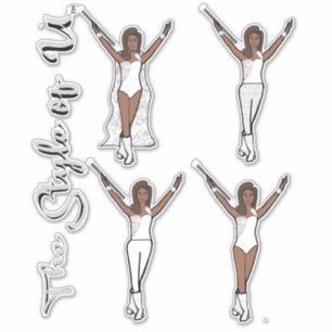 Majorette Sparkle Stickers (Icced 2) Aufkleber