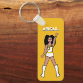 Majorette/Tänzer Schlüsselanhänger Gelbes Hornet B (Vorderseite)