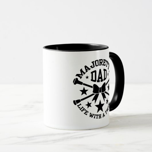 Majorette Vater Tasse (VorderseiteRechts)