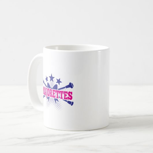 Majorettes, Baton Twirlers Kaffeetasse (Vorderseite Links)