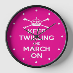Majorettes Clock Uhr