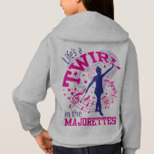 Majorettes Ultimate I Liebe Majorettes, Majorette Hoodie (Rückseite)