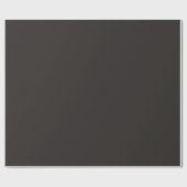 Majorly handsome Black Color Geschenkpapier (Flach)