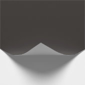 Majorly handsome Black Color Geschenkpapier (Ecke)