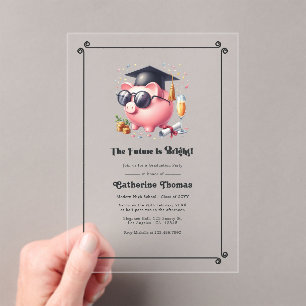 Majors Bright Future Graduate Acryleinladungen