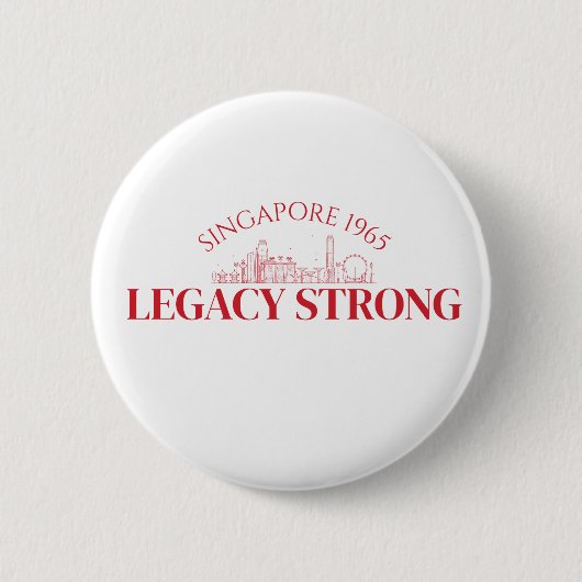 Majulah Singapura Celebration Button (Vorderseite)