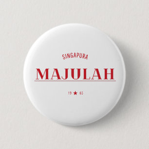 Majulah Singapura Feier  Button