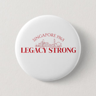 Majulah Singapura Feier Button