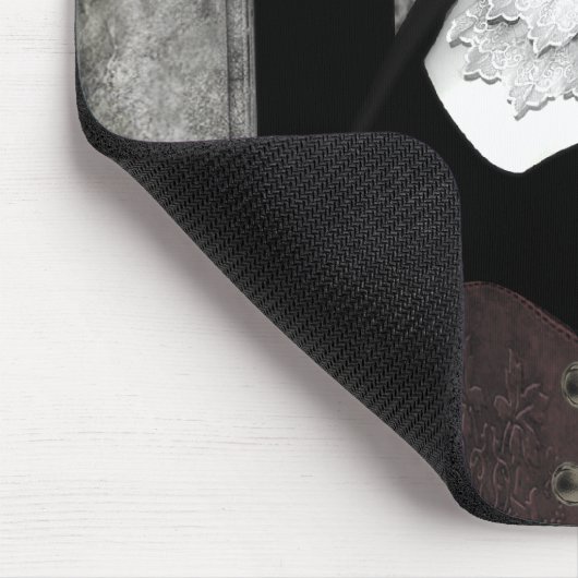 Makabere Geliebte-gotische Vampirs-Kunst Mousepad (Ecke)