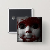 Makabere lebende tote Puppe Button (Vorne & Hinten)