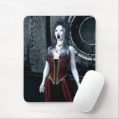 Makaberer Durst-Vampir Mousepad (Mit Mouse)