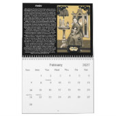 Makaberes gotisches Winona Plätzchens 2012 Kalender (Feb 2027)