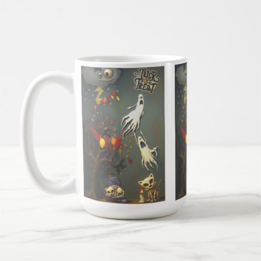 makabre Freude  Kaffeetasse (Links)