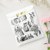 makabre halloween skelettoile geschenktütchen (Versiegelt)