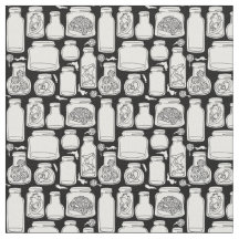 makabre medizinische Exemplare Schwarz-weiß gotisc