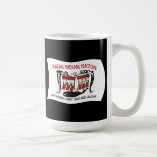 Makah-Stammes-Flaggen-Tasse Kaffeetasse
