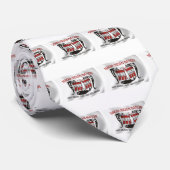 Makah Tribe Flag Krawatte (Gerollt)