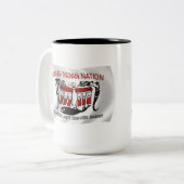 Makah Tribe Flag Tasse (Vorderseite Links)