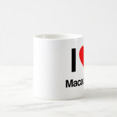 Makaken der Liebe Kaffeetasse (Mittel)