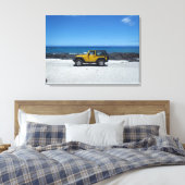 Makalawena Beach Hawaii Jeep Adventure Leinwand (Insitu (Schlafzimmer))