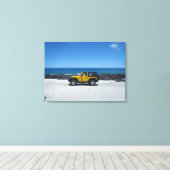 Makalawena Beach Hawaii Jeep Adventure Leinwand (Insitu (Holzboden))