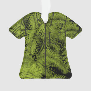 Makana Palms Hawaiian Tropical Blätter Aloha Shirt Ornament