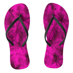 Makana Palms Hawaiian Tropical Blätter Badesandalen