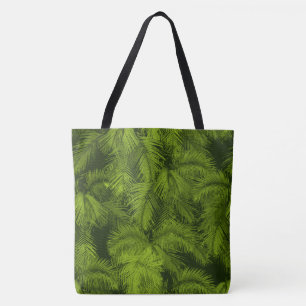 Makana Palms Hawaiian Tropical Blätter Beach Bag Tasche
