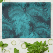 Makana Palms Hawaiian Tropical Kitetücher Handtuch (Gefaltet)